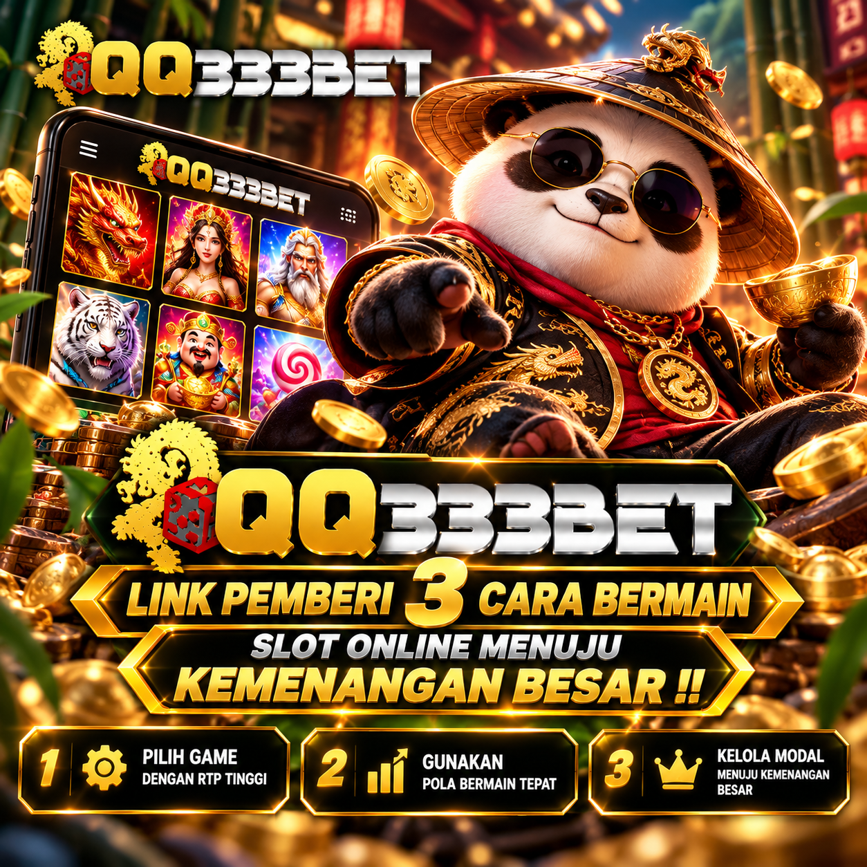 QQ333BET : Link Pemberi 3 Cara Bermain Slot Online Menuju Kemenangan Besar !!